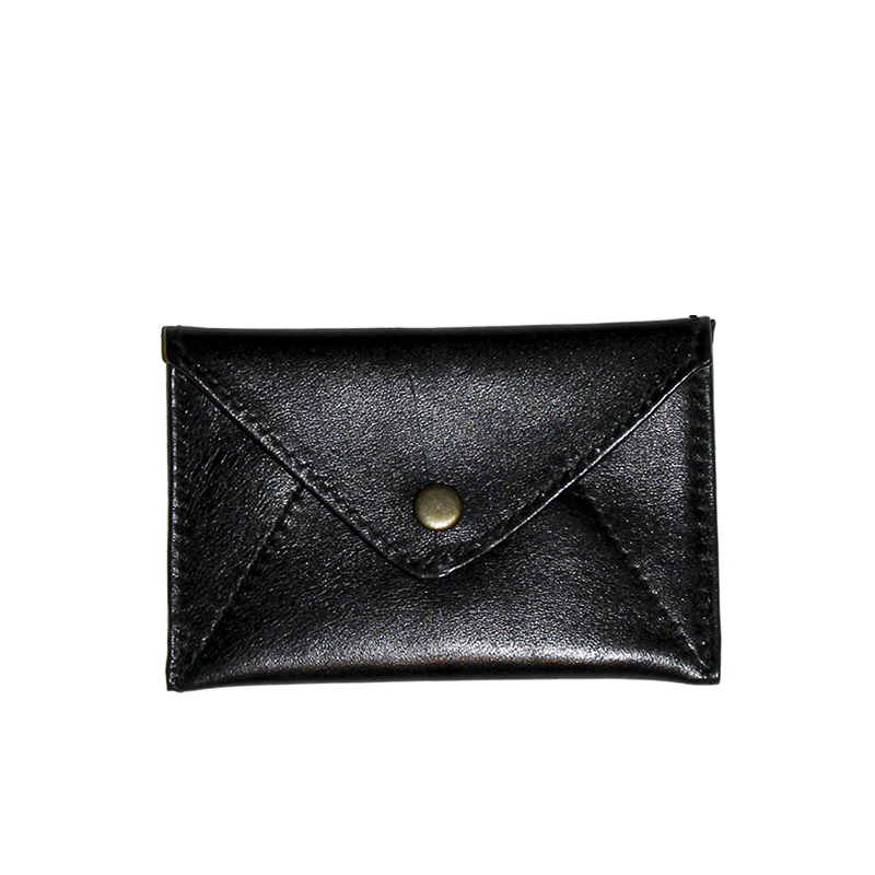 LEATHER MINI–WALLET - BLACK HORSE LEATHER